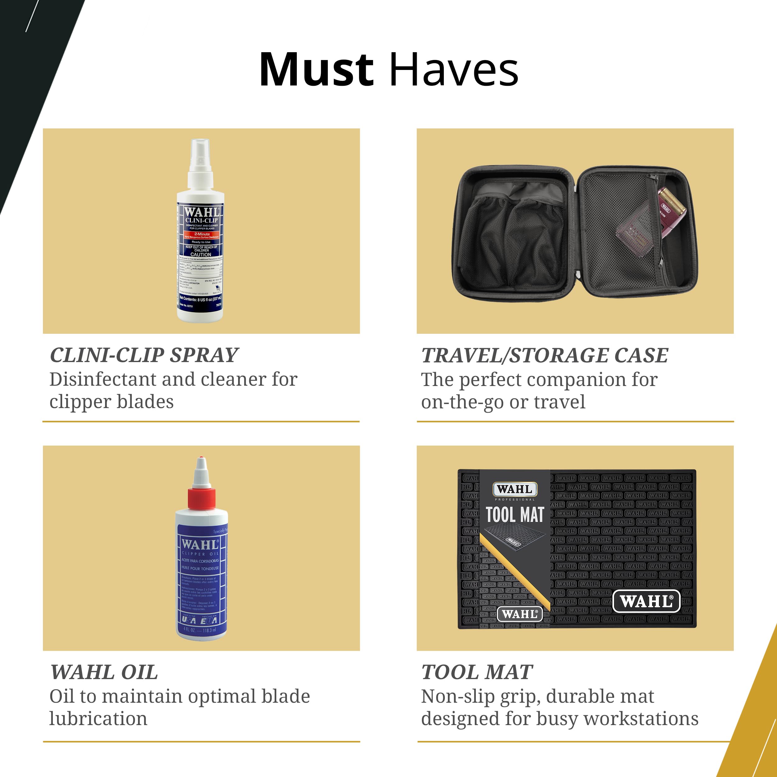 Wahl Professional Men | 5-Star Series Cordless Barber Combo